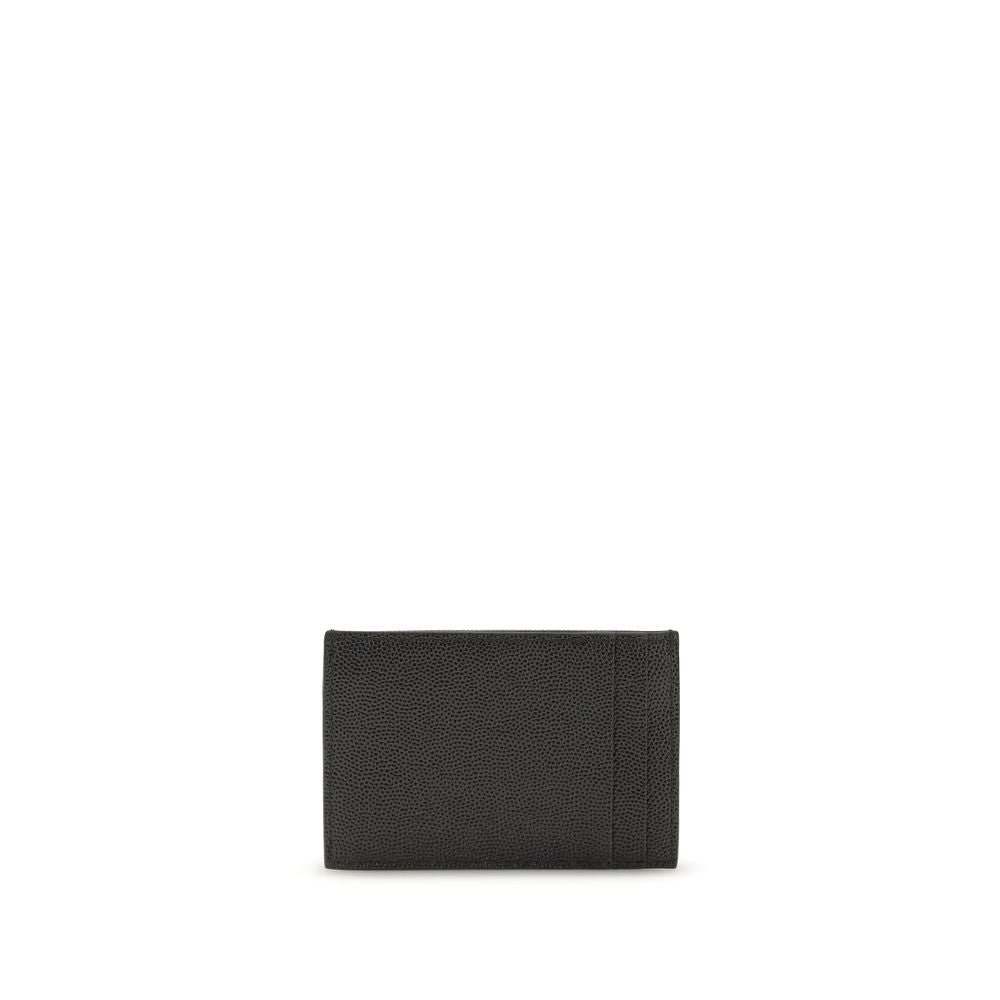 Saint Laurent Sort Kalveskinn Lommebok