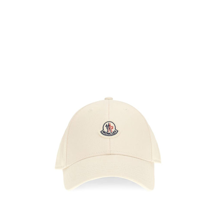 Moncler Beige Cotton Cap (baseballcap)