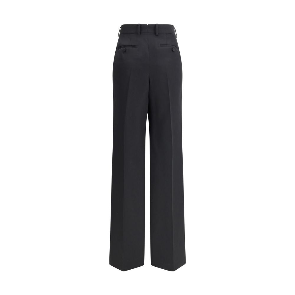 Tom Ford Svarte Ull Oves Aries Dressbukser
