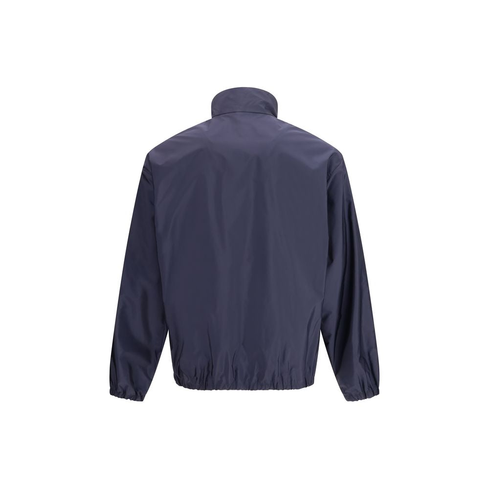 Chaqueta Prada de nailon reciclado azul