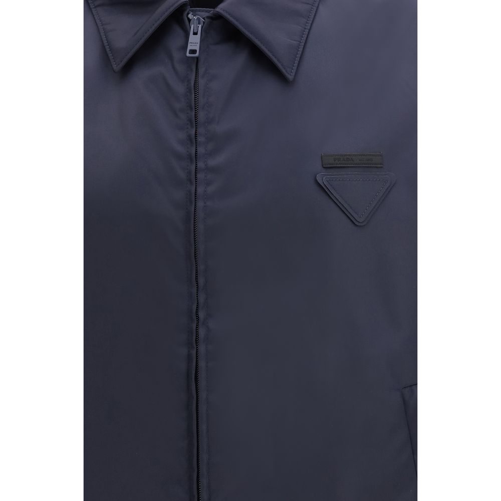 Chaqueta Prada de nailon azul