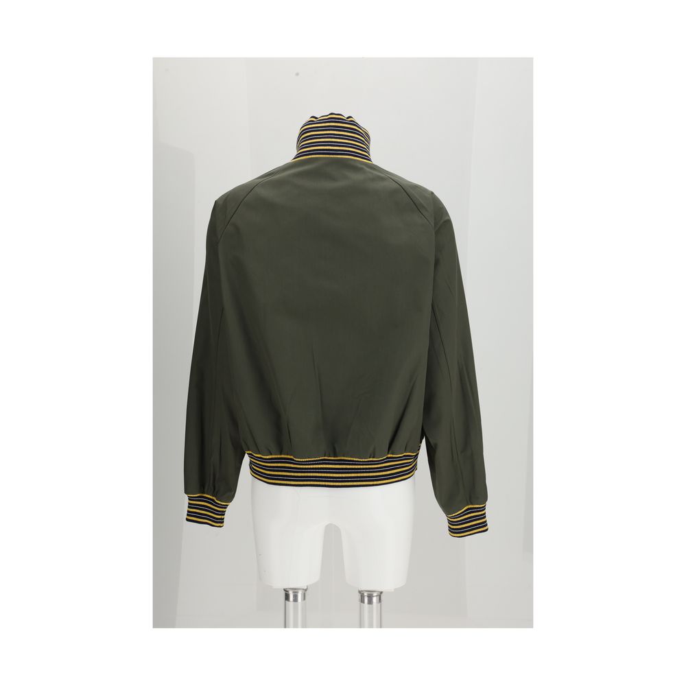 Bomber bicolor de poliéster de Prada