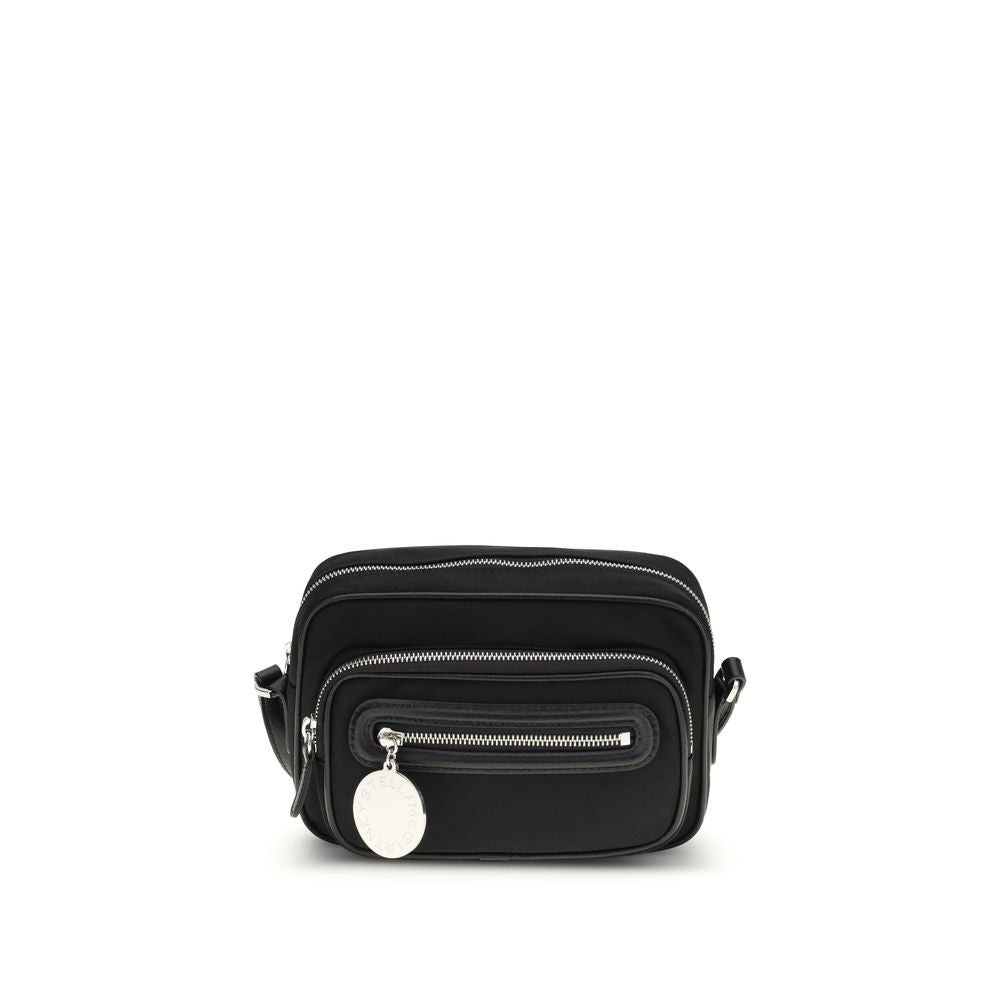 Stella McCartney Skulderveske i svart polyamid
