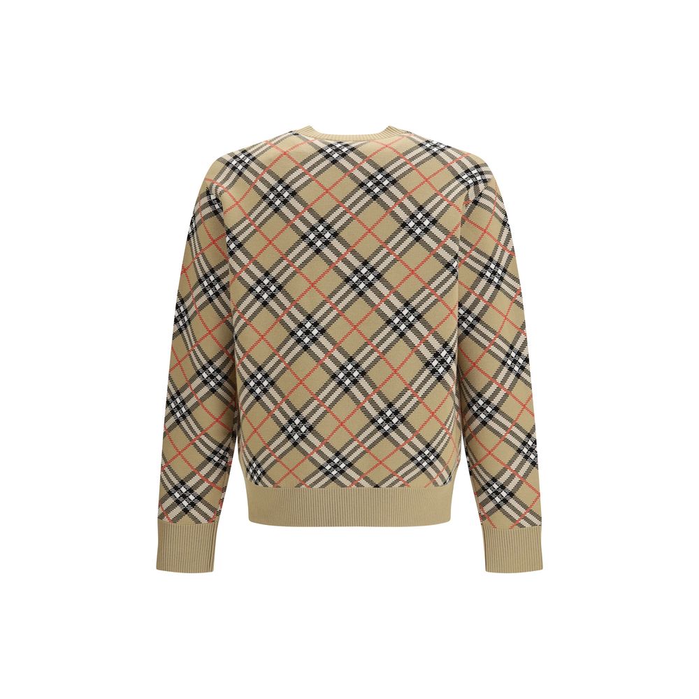 Beige Cotton Sweatshirt