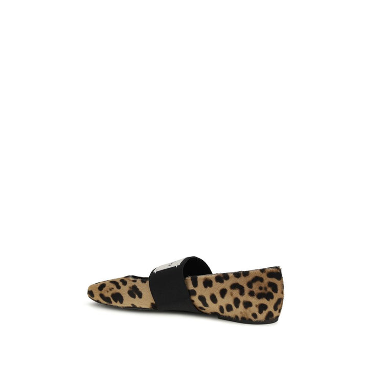 Givenchy Beige Kalveskinn Bos Taurus Ballerinasko