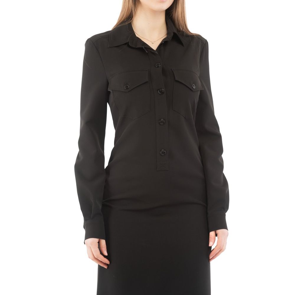 Moschino svart hverdagskjole i polyester