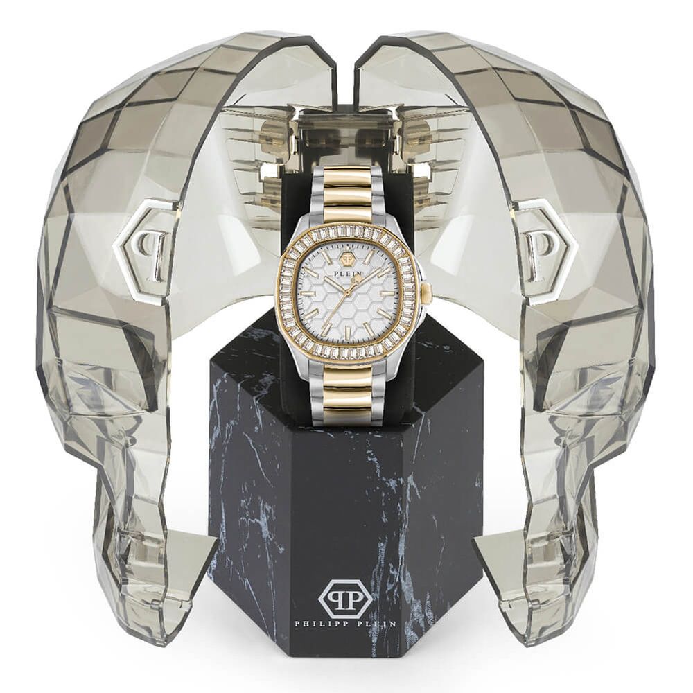 Gold Stainless Steel Dress Watch