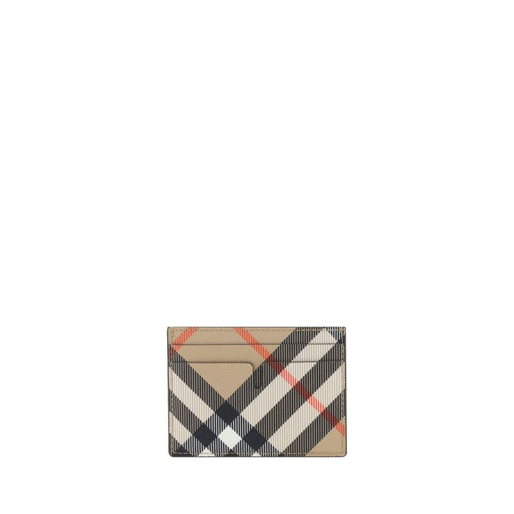 Burberry Beige Polyester Kortholder