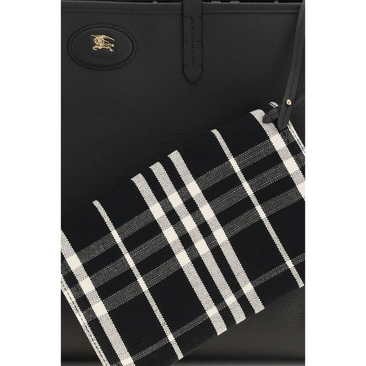 Burberry Skulderbag i sort kalveskinn fra Bos Taurus