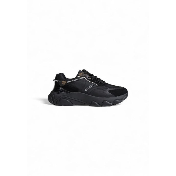 Guess Chunky joggesko i svart polyetylen