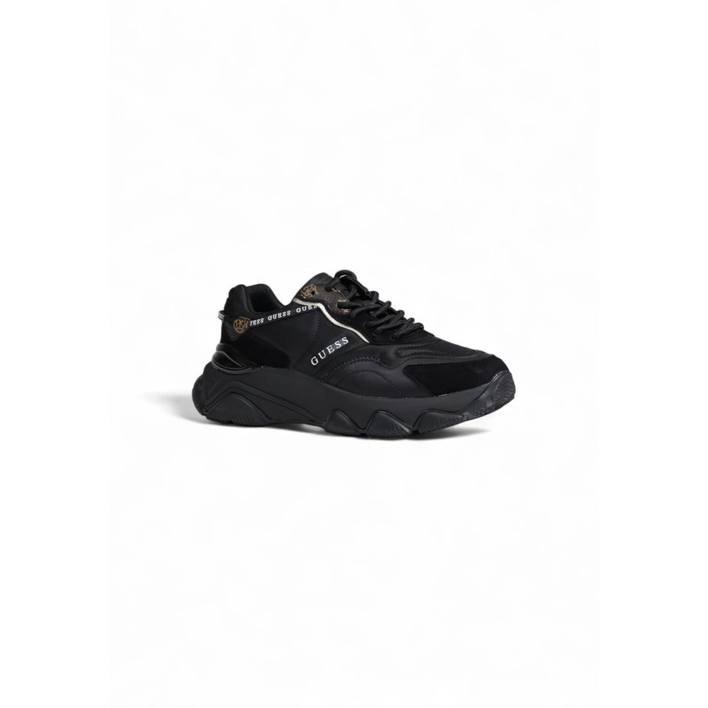 Guess Chunky joggesko i svart polyetylen