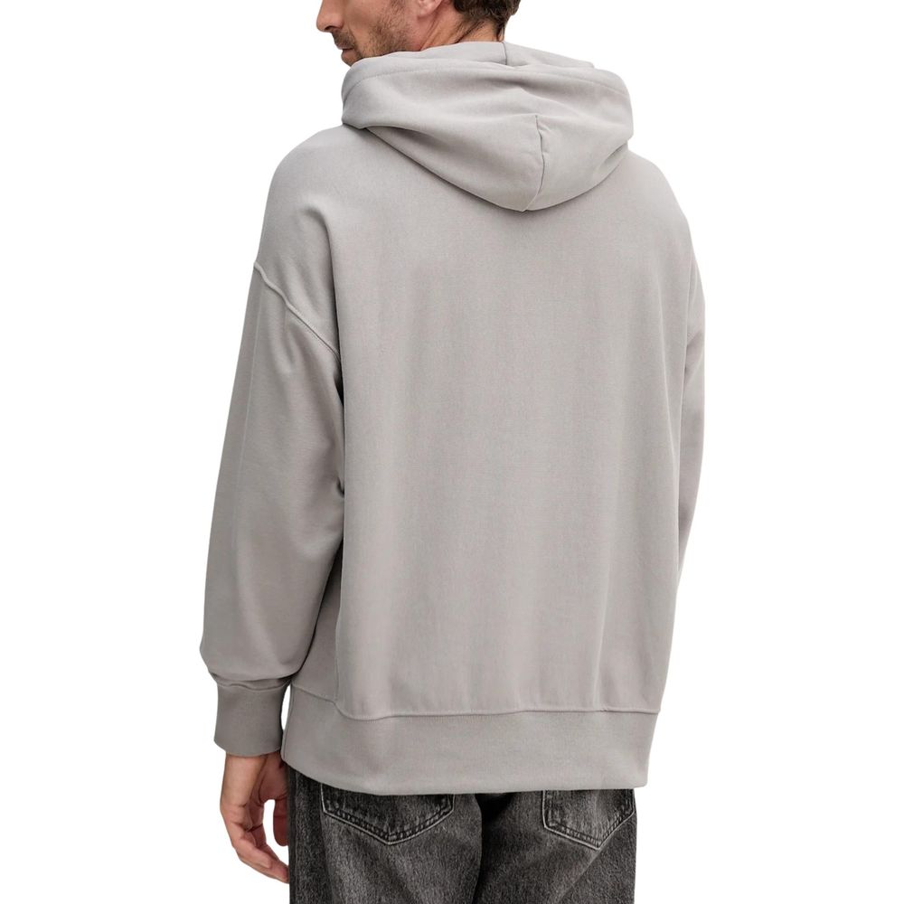 Calvin Klein Jeans Grå hettegenser i bomull