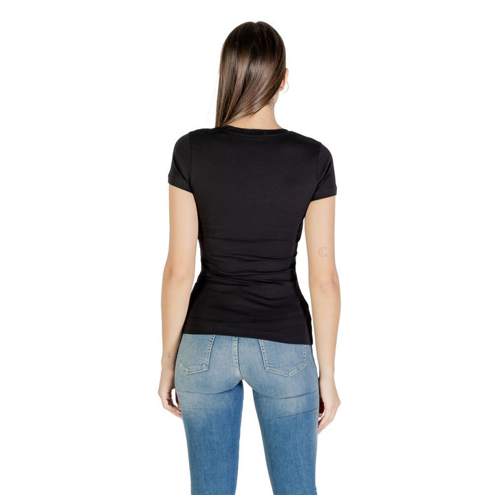 Guess svart bomulls-T-skjorte