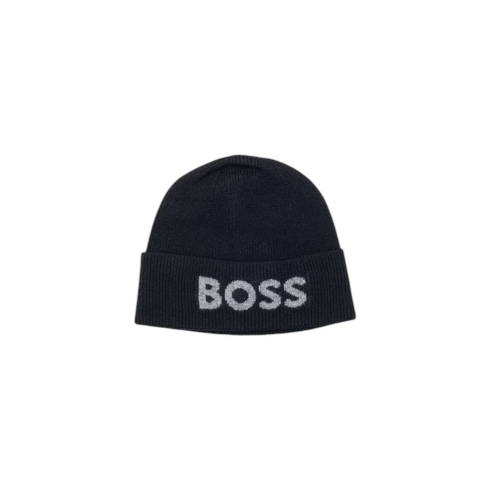 Hugo Boss sort caps i resirkulert polyamid