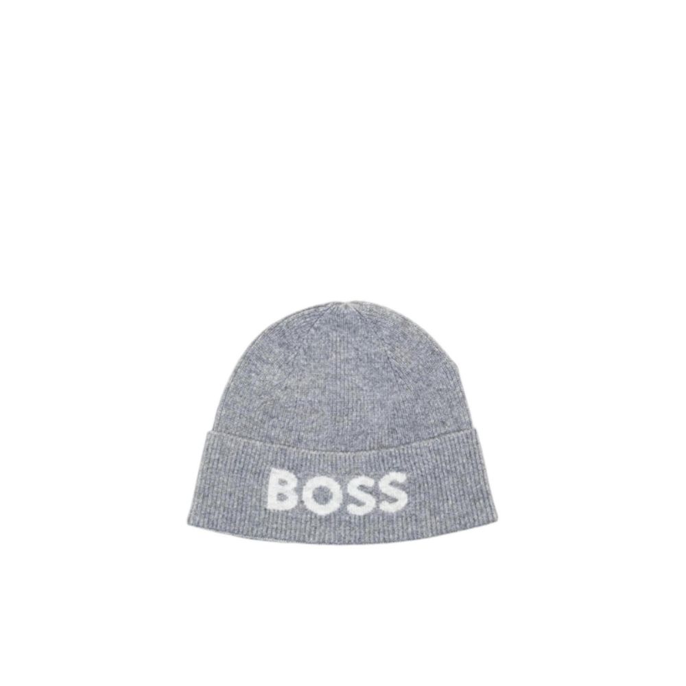 Hugo Boss grå caps i resirkulert polyamid
