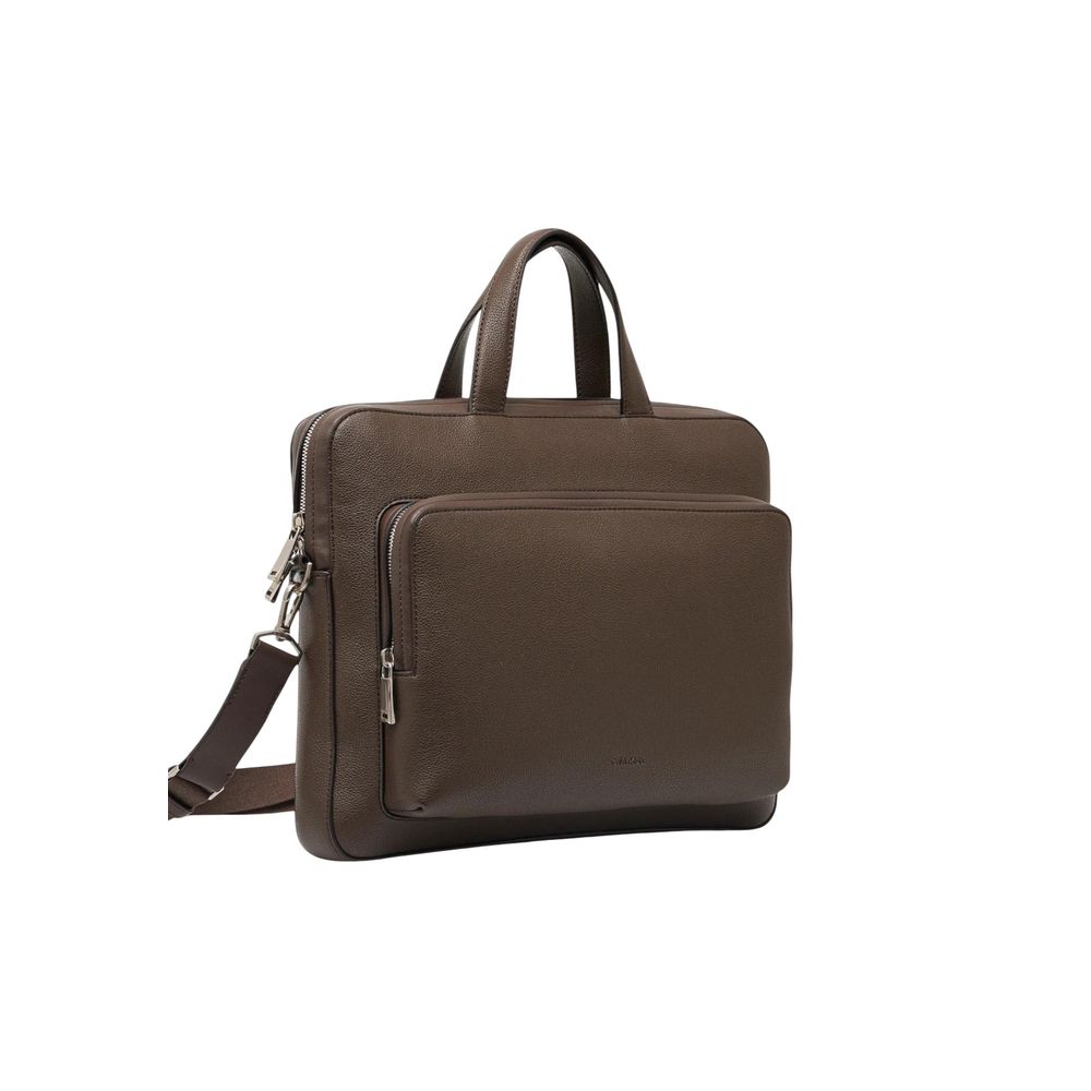 Calvin Klein brun stresskoffert i polyetylen