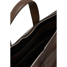 Calvin Klein Brown Polyethylene Briefcase