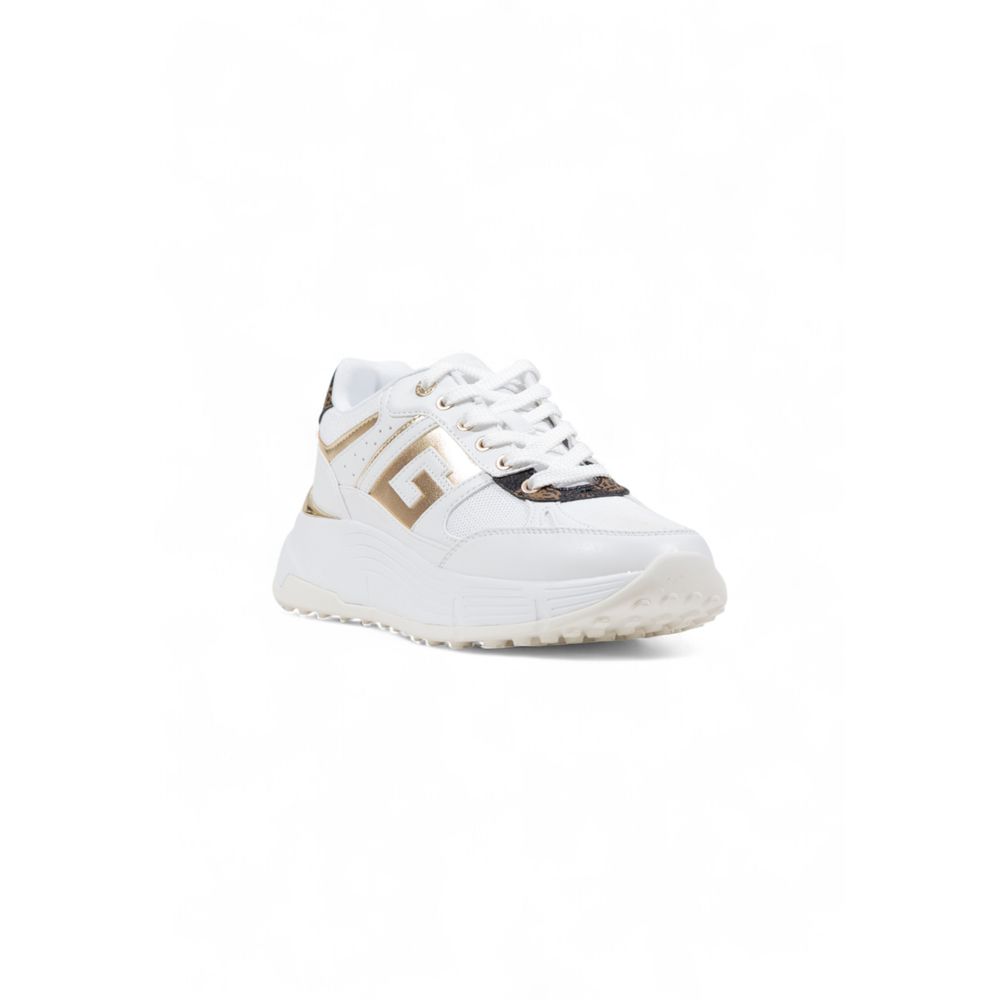 Guess Hvite Chunky joggesko i polyetylen