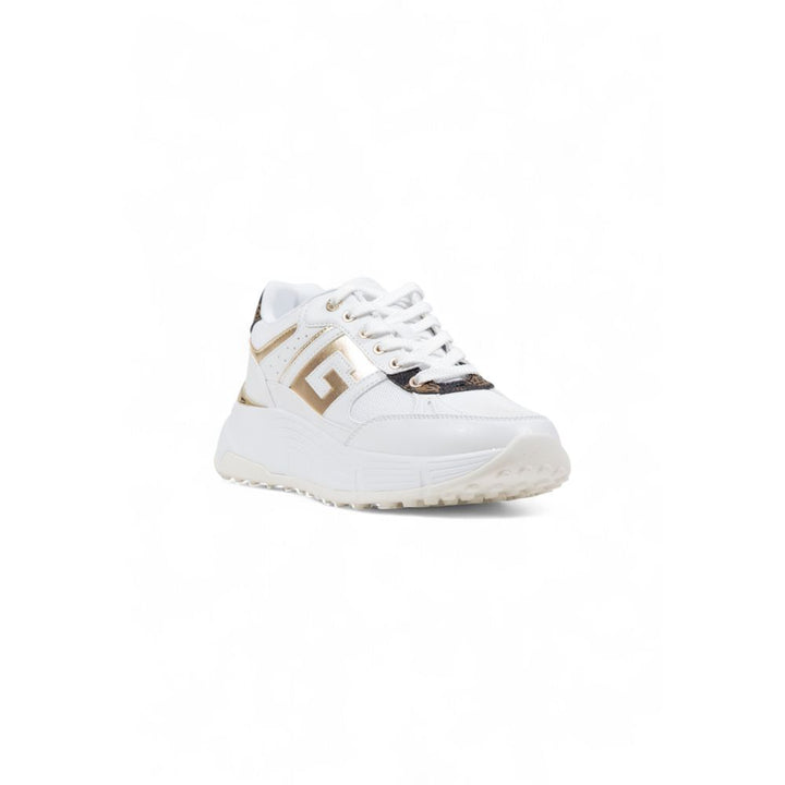 Guess Hvite Chunky joggesko i polyetylen