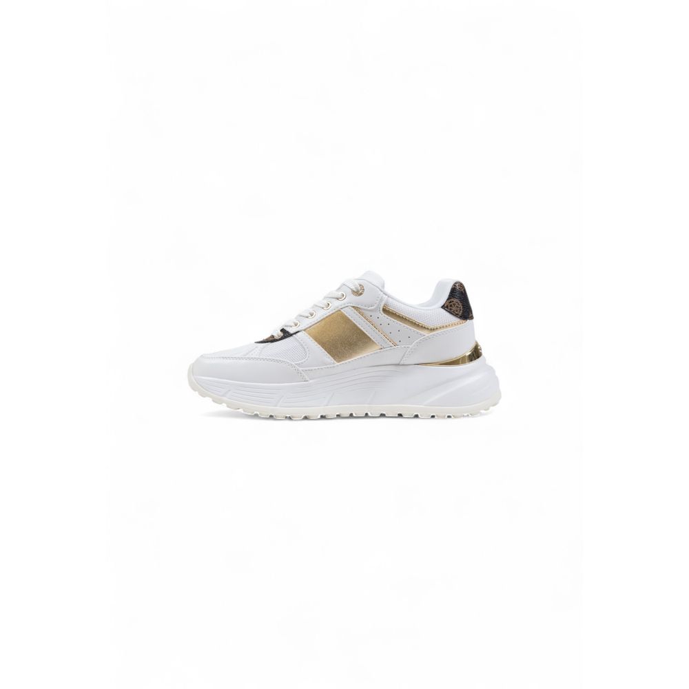 Guess Hvite Chunky joggesko i polyetylen
