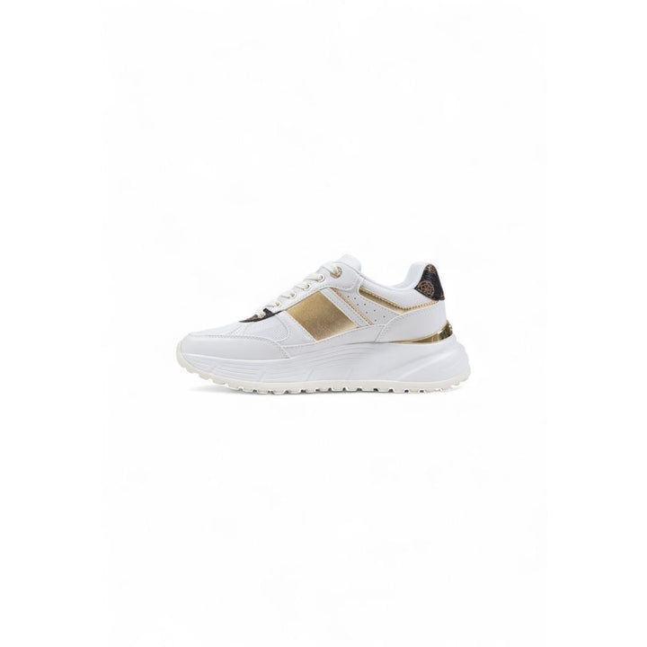 Guess Hvite Chunky joggesko i polyetylen