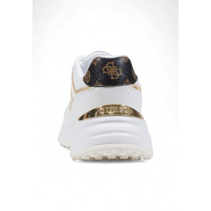 Guess Hvite Chunky joggesko i polyetylen