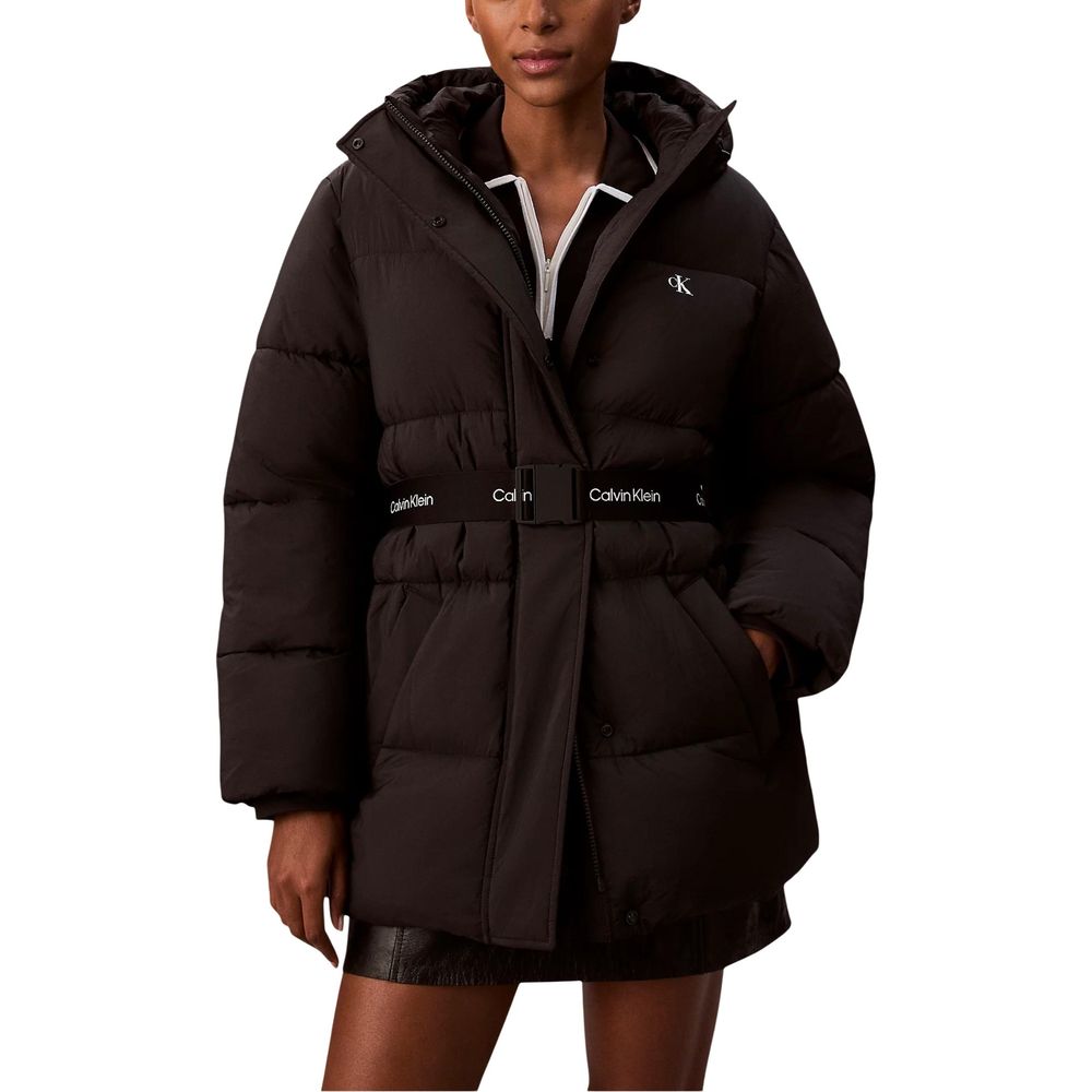 Black Polyamide Coat