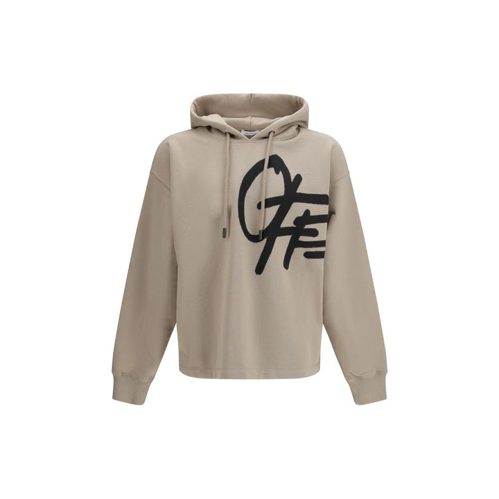 Off-White Beige bomullsgenser