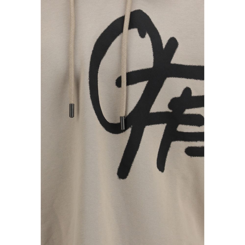 Off-White Beige bomullsgenser