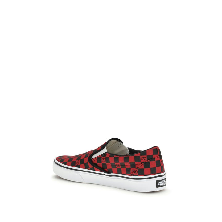Valentino Garavani lave sneakers i flerfarget bomull