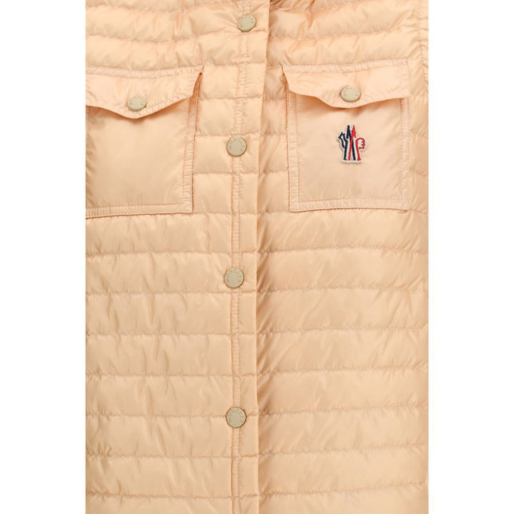 Moncler Grenoble Ermeløs Jakke i Flerfarget Polyamid