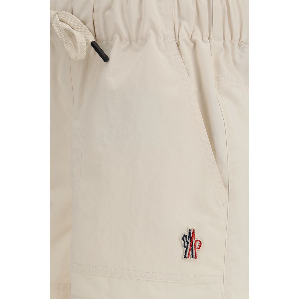 Moncler Grenoble Beige Polyester Bermudashorts