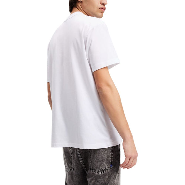 Karl Lagerfeld White Cotton T-Shirt