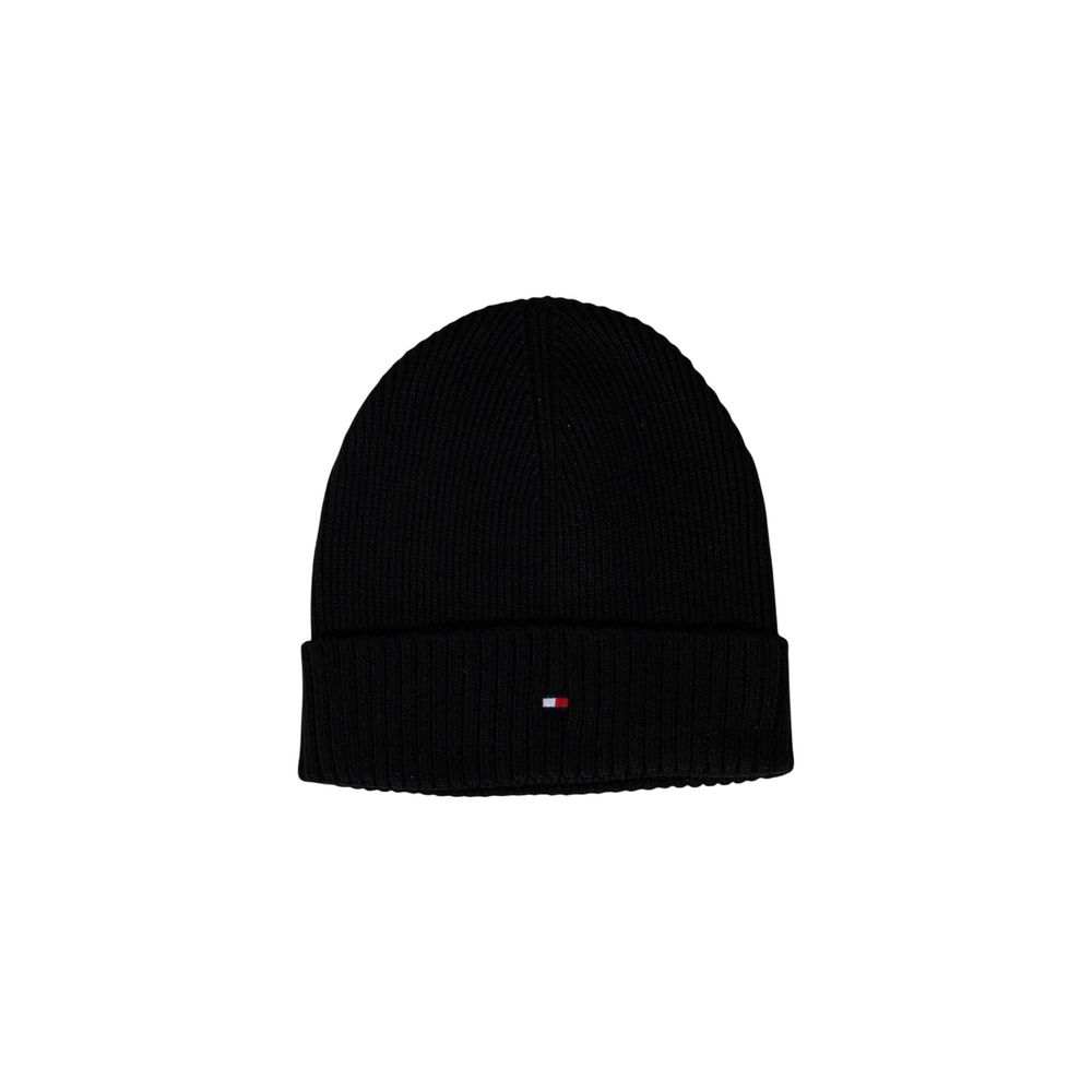 Gorro Tommy Hilfiger de algodón negro