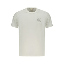 Calvin Klein White Cotton Men T-Shirt