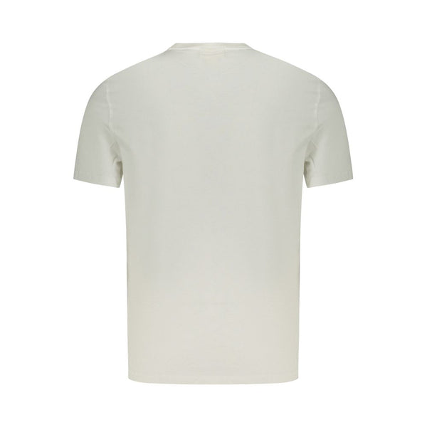 Calvin Klein White Cotton Men T-Shirt