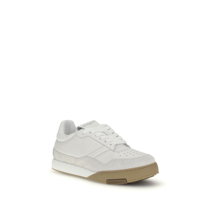 Givenchy hvite kalveskinn Bos Taurus chunky joggesko