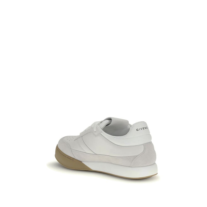 Givenchy hvite kalveskinn Bos Taurus chunky joggesko