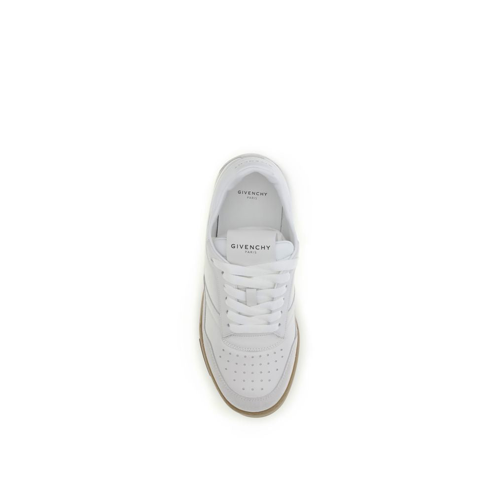 Givenchy hvite kalveskinn Bos Taurus chunky joggesko