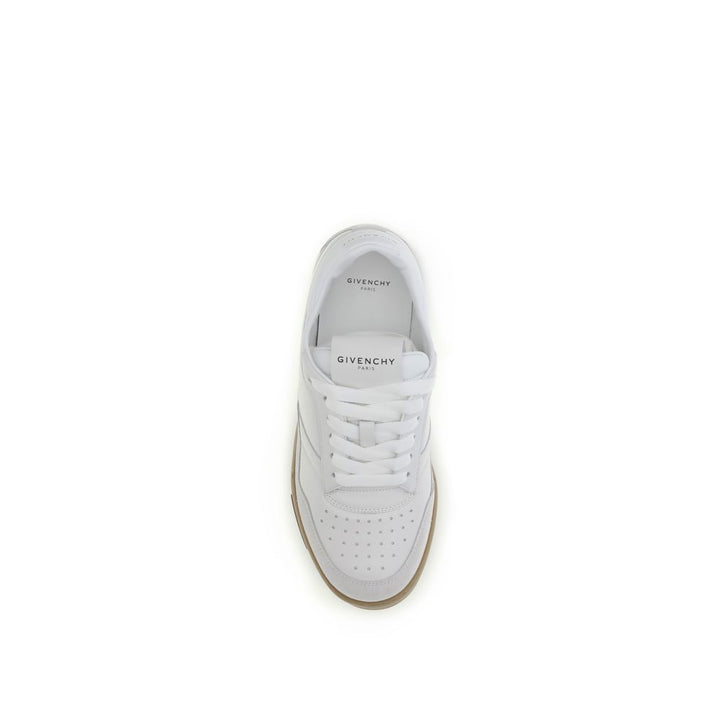 Givenchy hvite kalveskinn Bos Taurus chunky joggesko