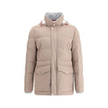 Brunello Cucinelli Beige Cashmere Full-Length Jacket