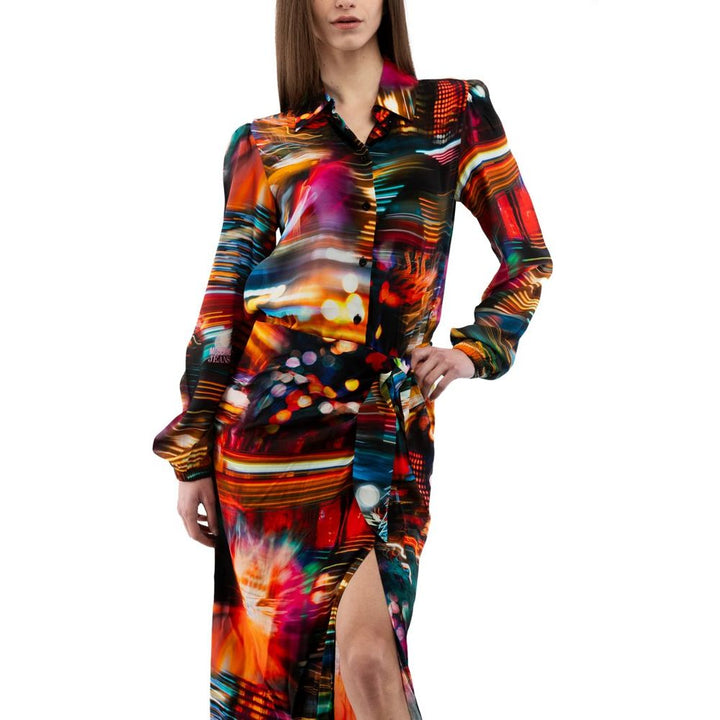 Moschino Flerfarget Viskose Kjole