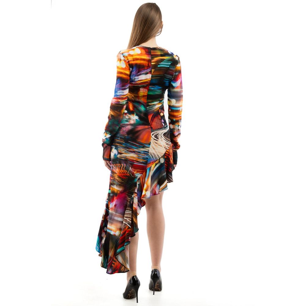 Moschino Flerfarget Viskose Kjole