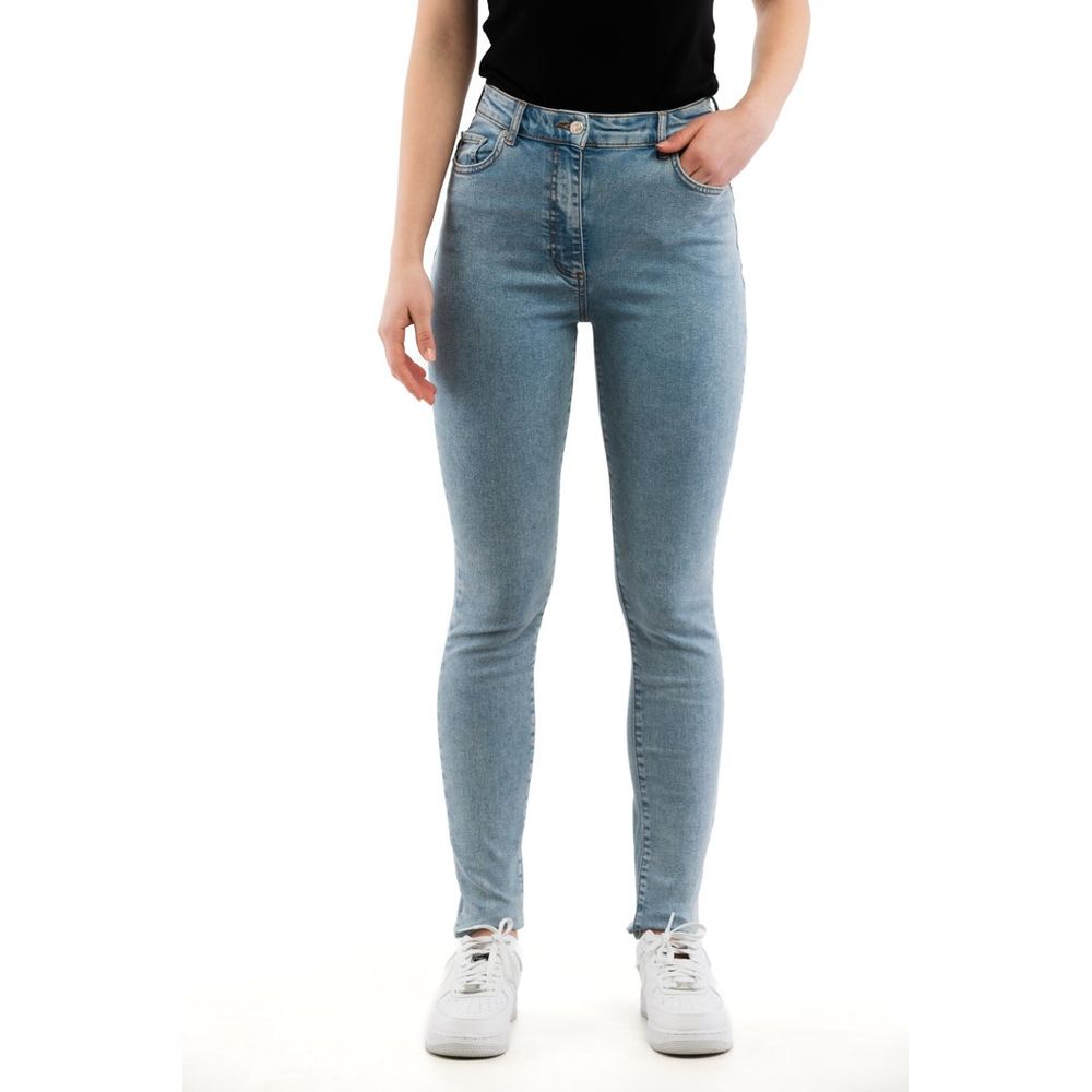 Moschino Flerfargede Skinny-jeans i bomull