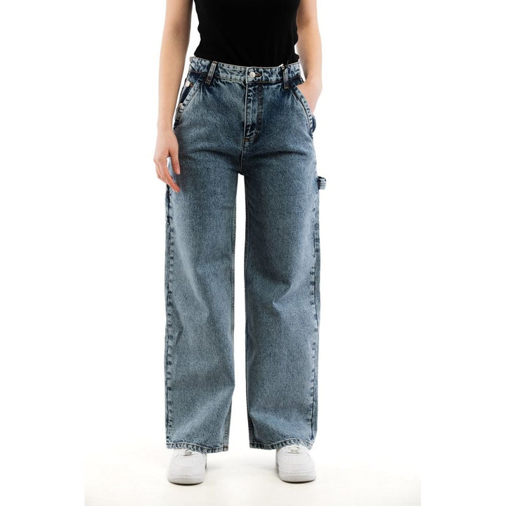 Moschino Flerfargede Jeans i Bomull med Avslappet Passform