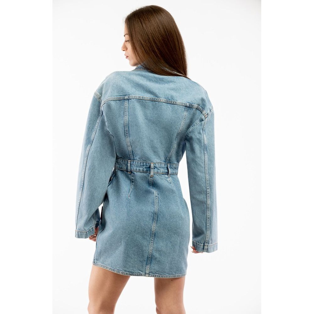 Moschino Flerfarget Bomullsdenimjakke