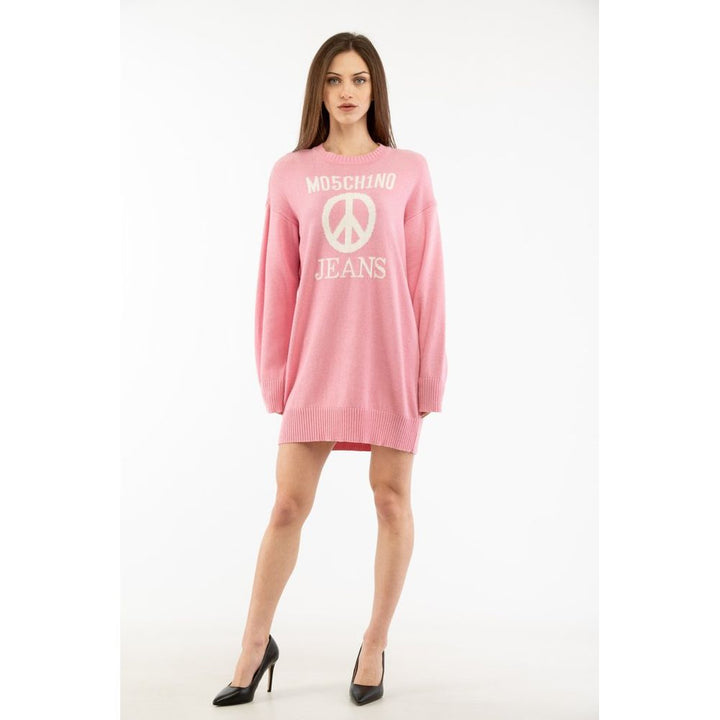 Moschino Flerfarget Polyamid Hverdagskjole
