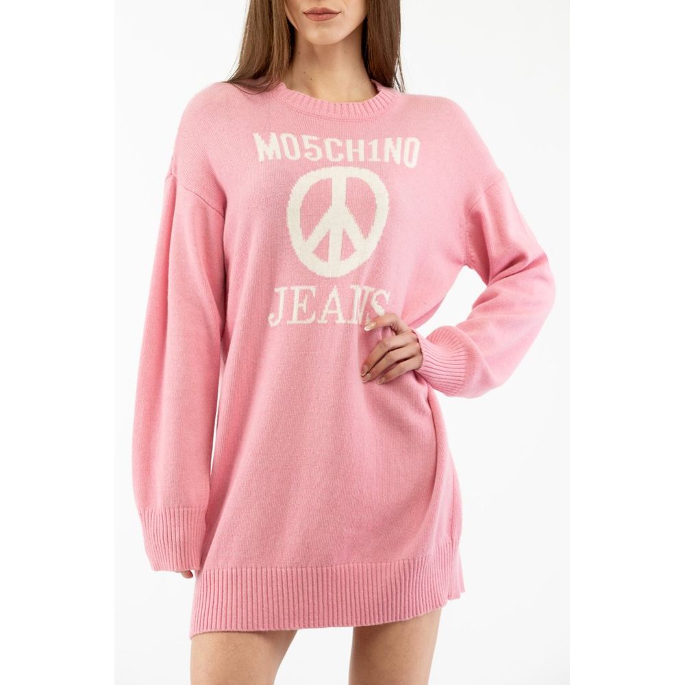 Moschino Flerfarget Polyamid Hverdagskjole