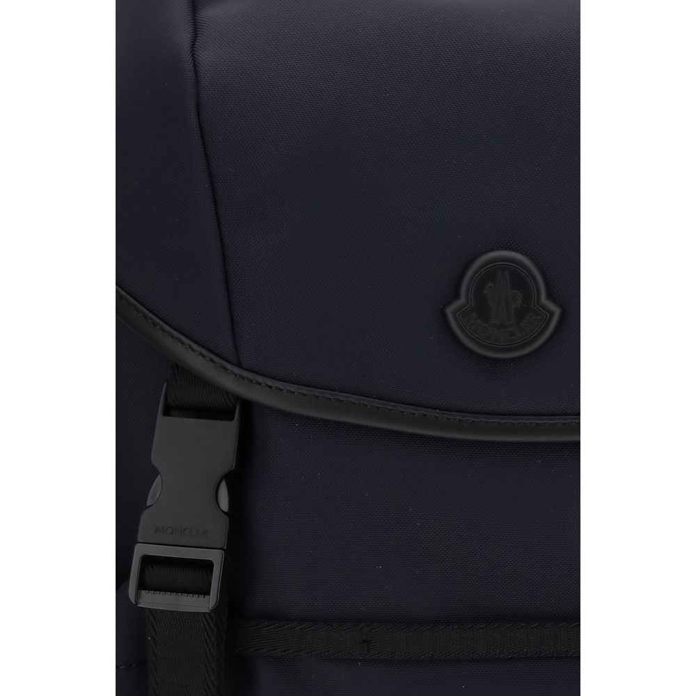 Mochila de poliamida azul