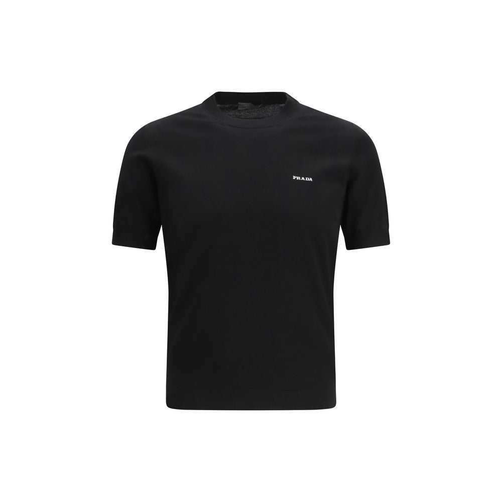Camiseta Prada de algodón negra
